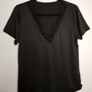 Woman's black blouse
